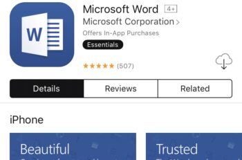 Word for iOS